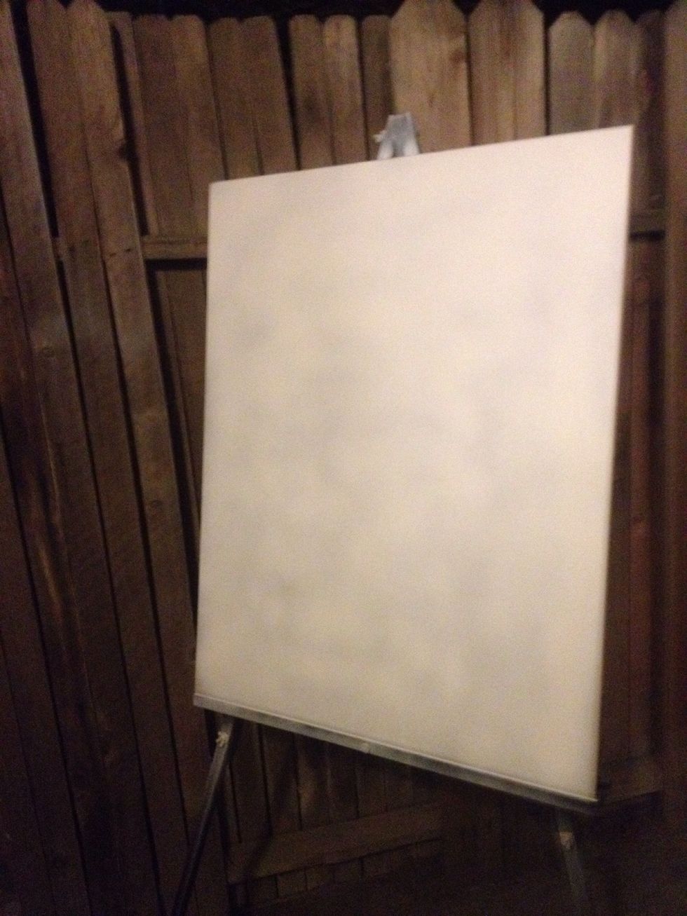 Prime your glass w primer spray paint. I used 2 coats