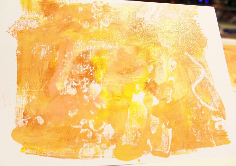 print made; heat set inks...
