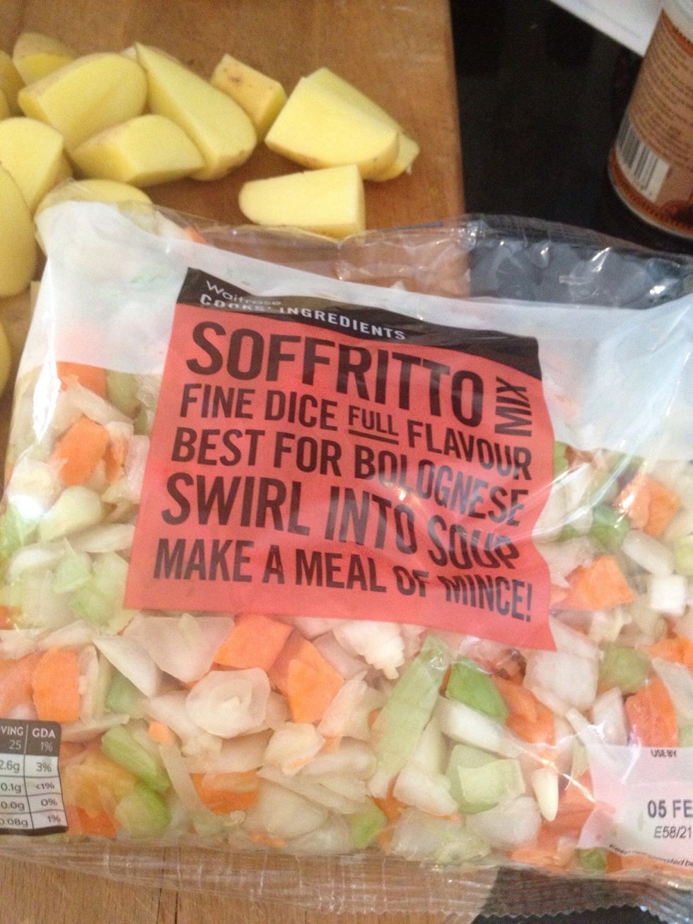 ~PROBLEM: Chopping. ~SOLUTION : don't be afraid to buy pre-cut veg. You're not well. Yes they'll lose some nutrients but not ALL of them..better to use some pre-mcut veg than to give up & order pizza!