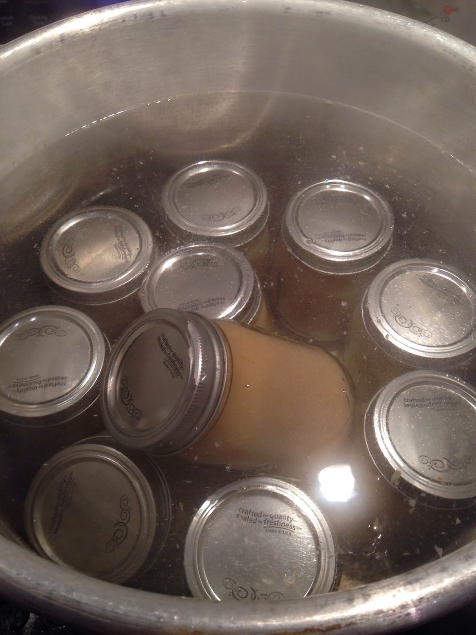 Process for 15 minutes in boiling water.