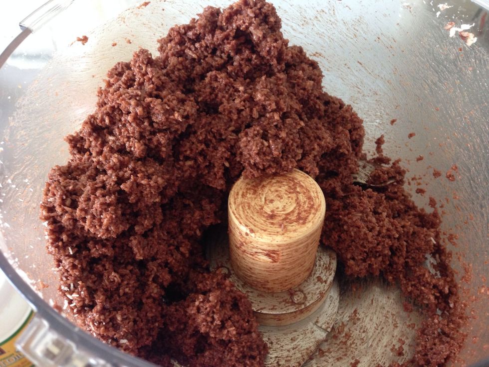 Process for about 2 minutes, or until everything is well mixed.