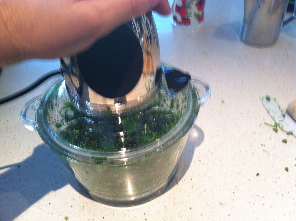 Process the parsley.