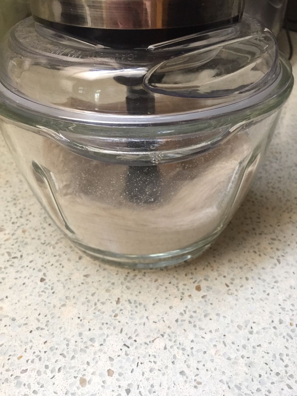 Process until finely ground