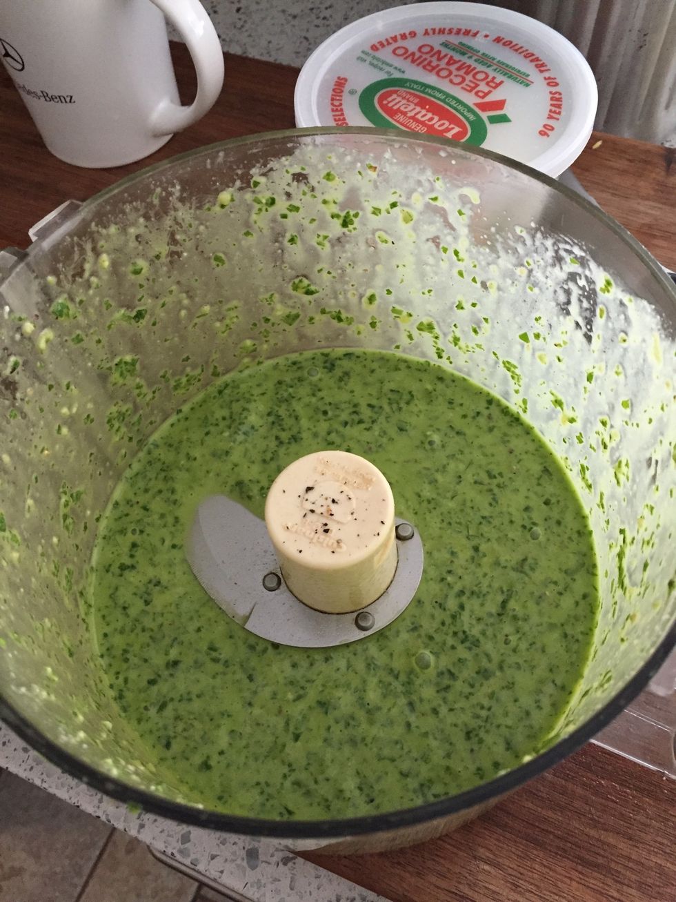 Process until smooth