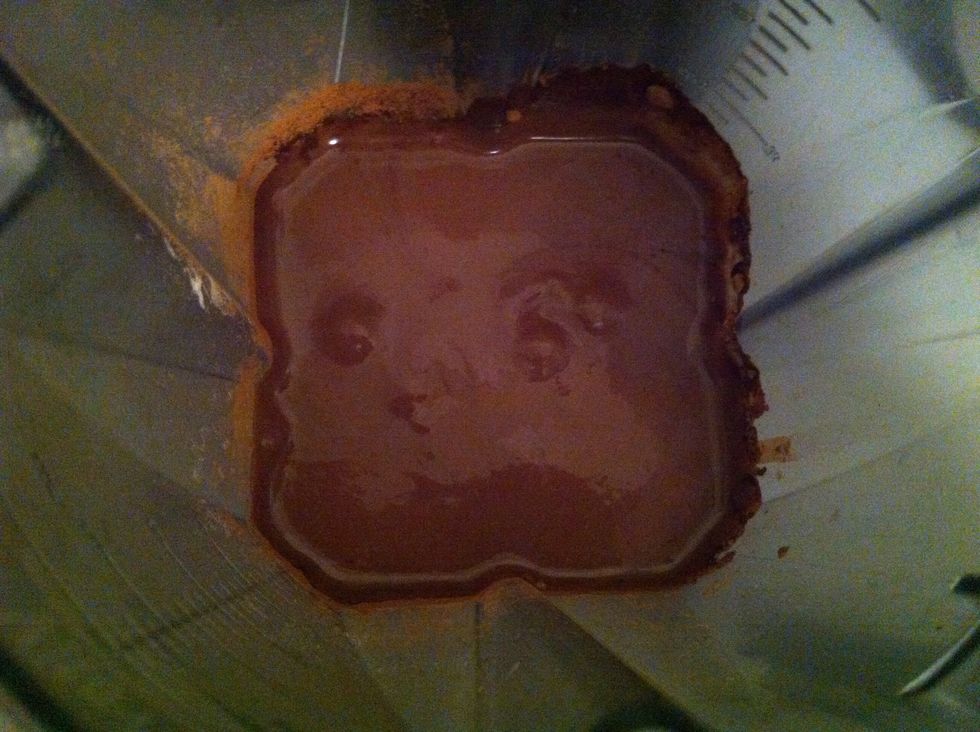 Process until thoroughly mixed.
