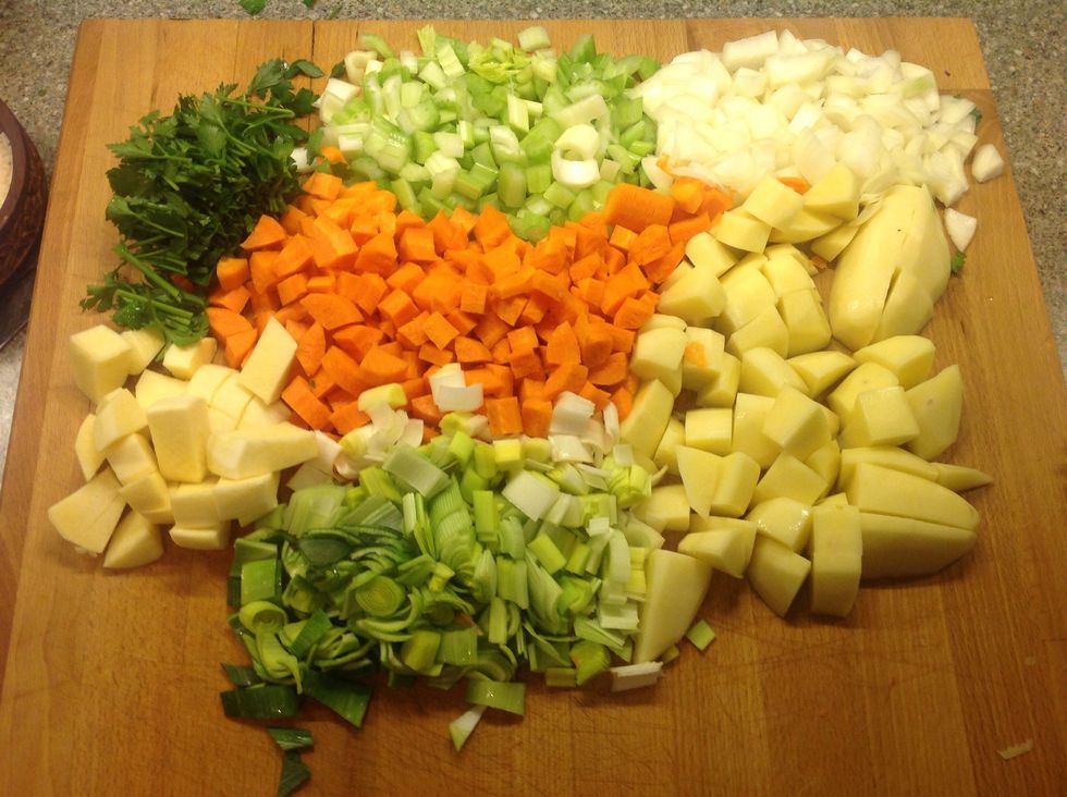Process your vegetables
