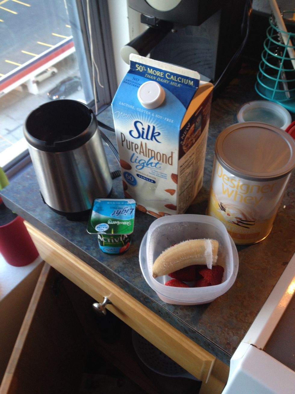 Protein is optional, milk type optional, yogurt type optional.