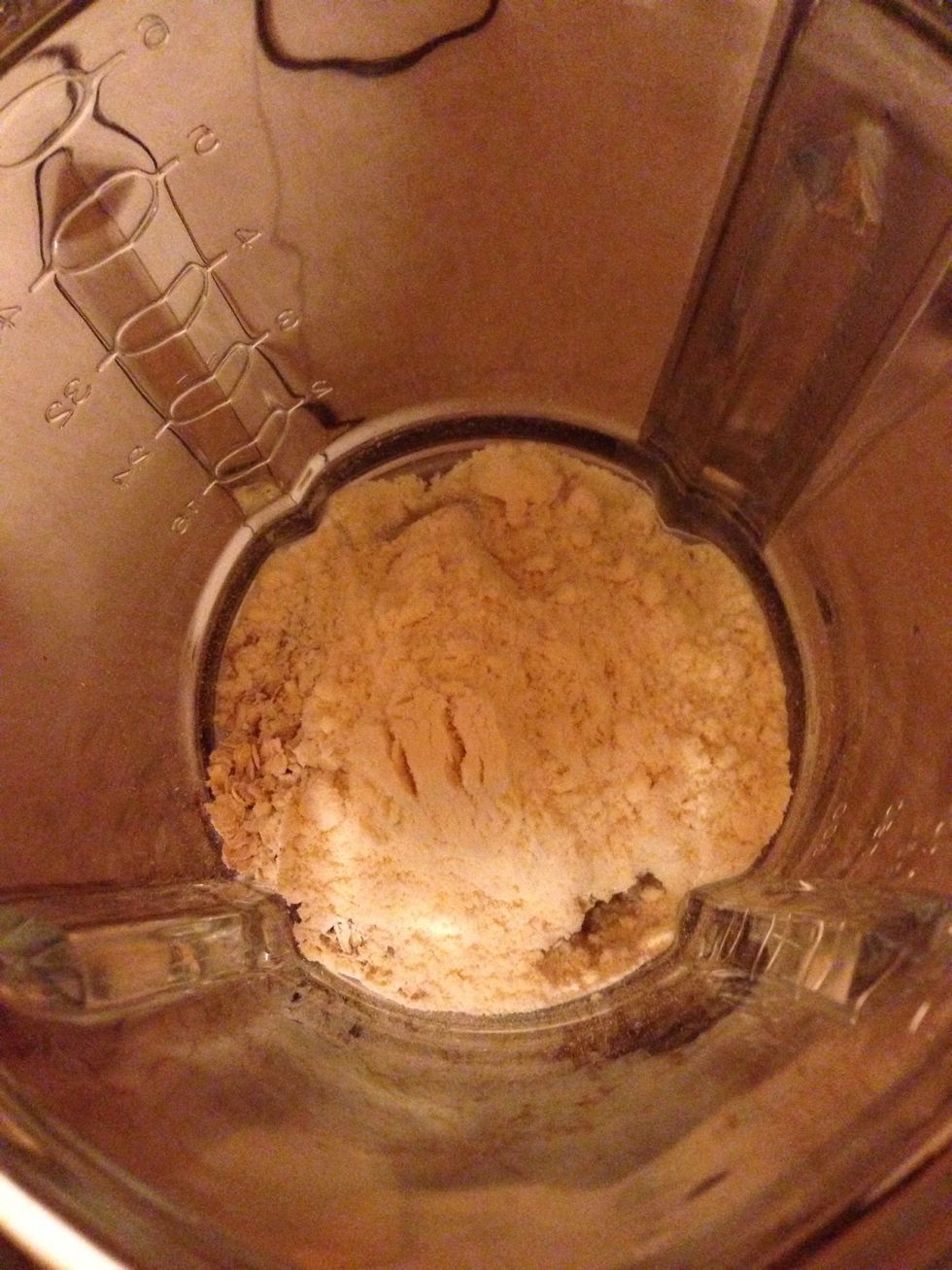 Protein Powder \ud83d\udcaa Note: If you do not have protein powder, no biggie. The peanut butter and flaxseed meal provide a good amount of protein by themselves.