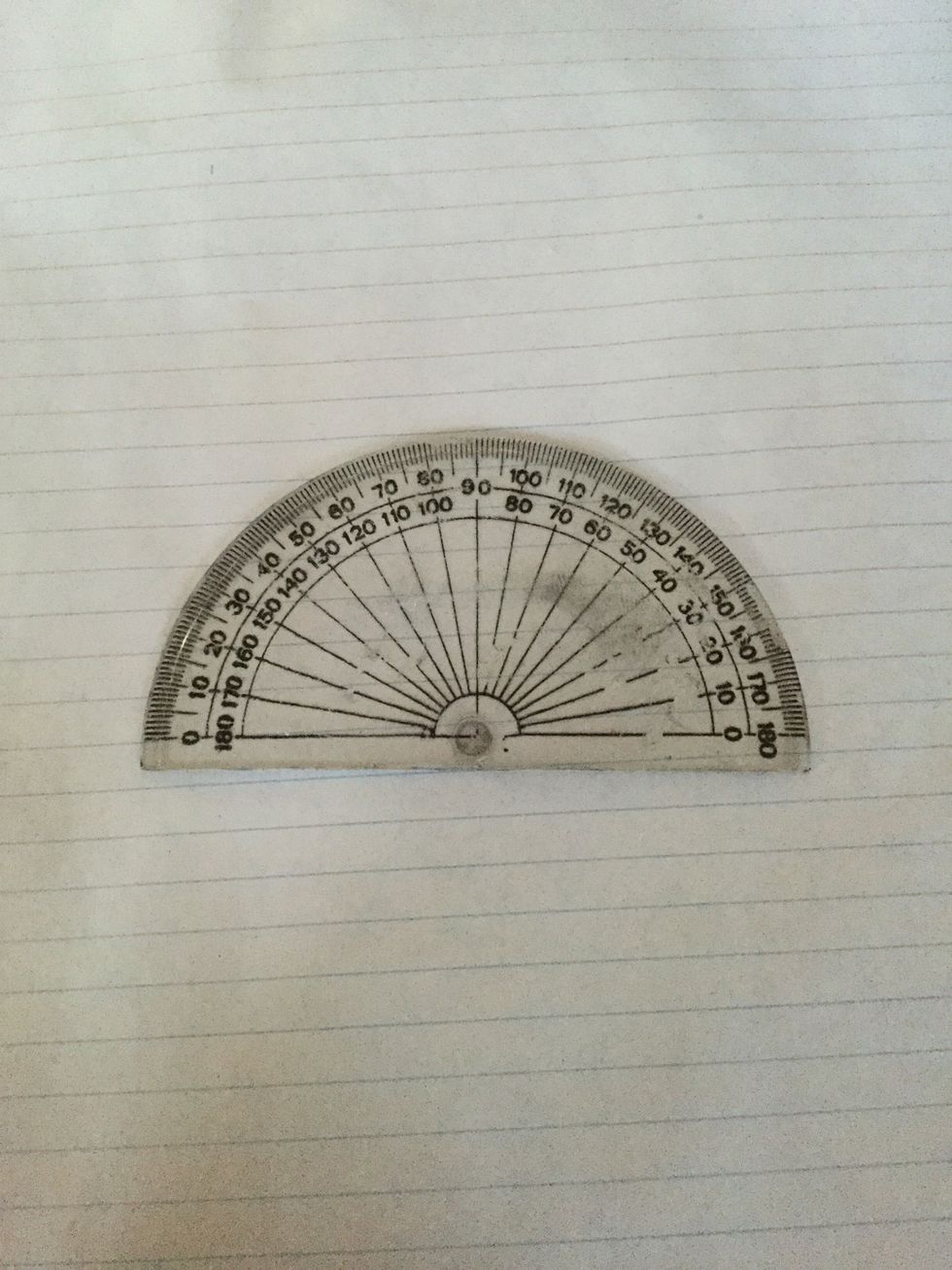 Protractor a mathematical tool for finding and drawing angles