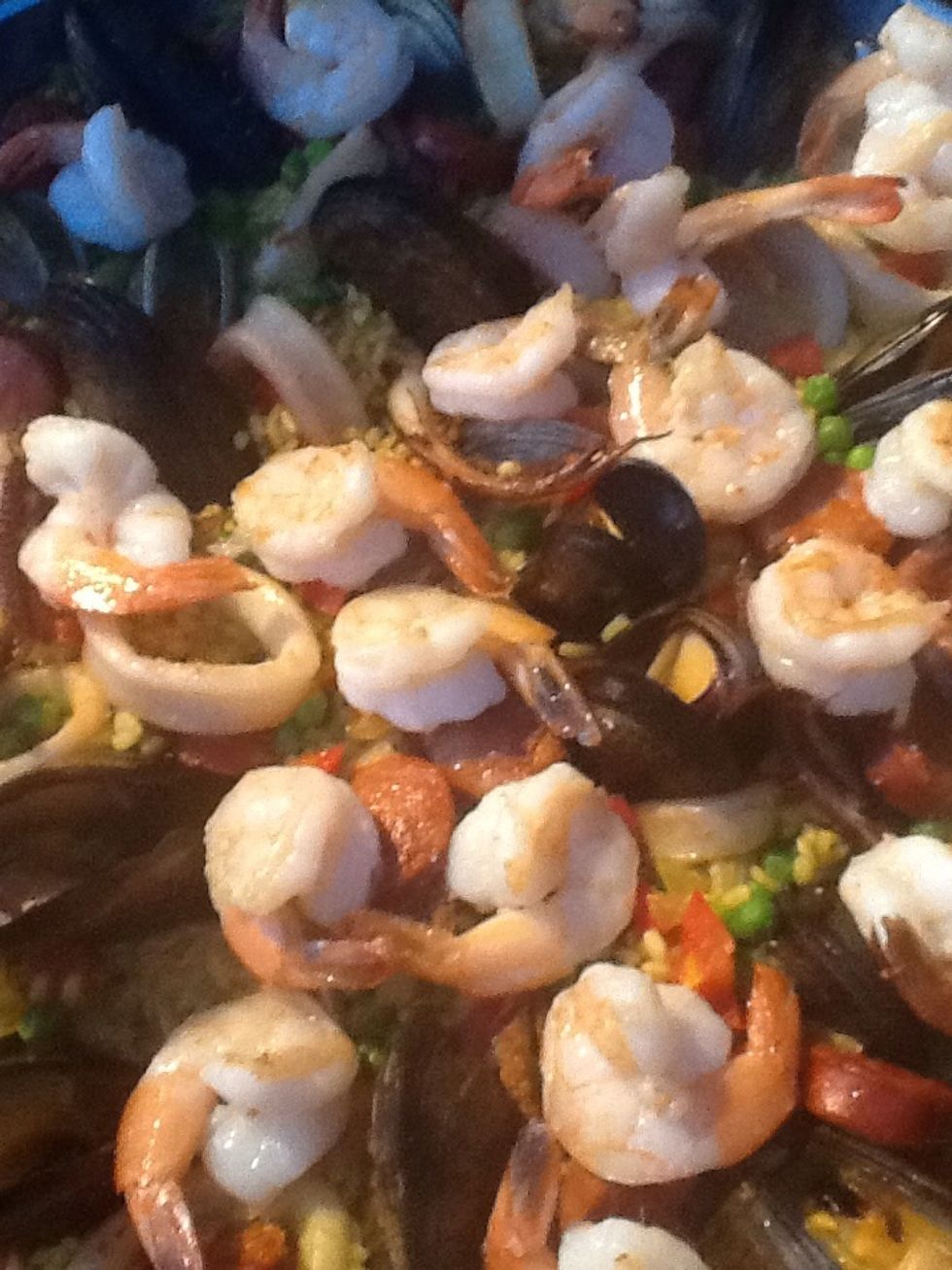 Prueba el arroz para asegurarte que est\u00e9 cocinado.