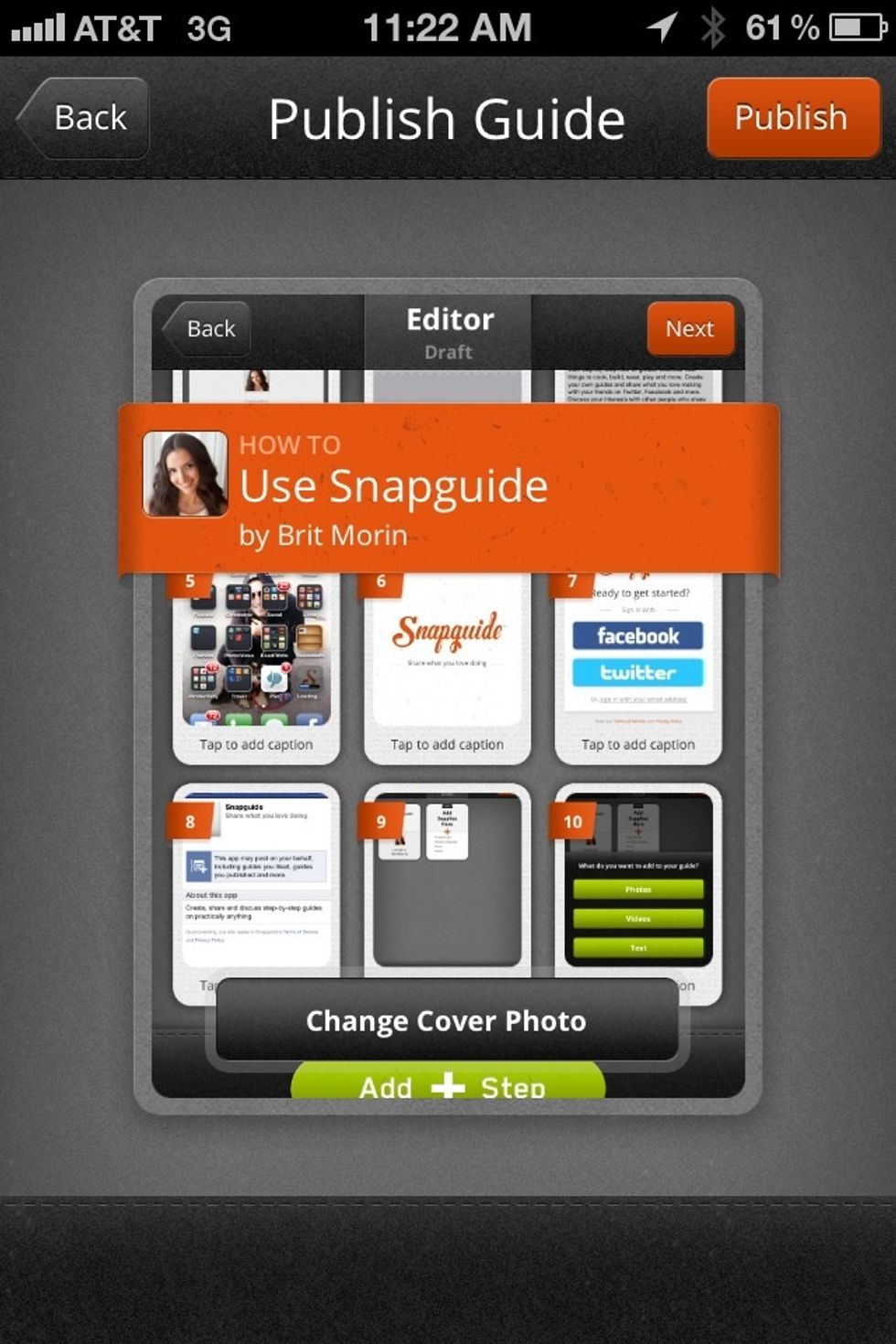 Publish for the world to see!!