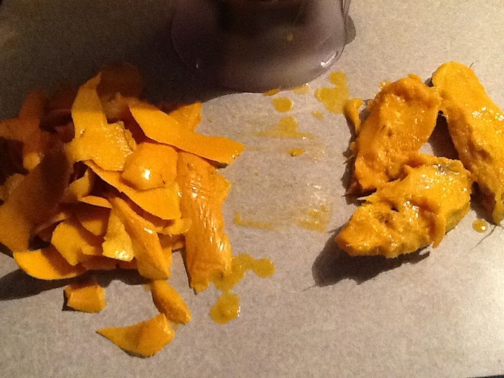 Pull all 3 mangos to the seed