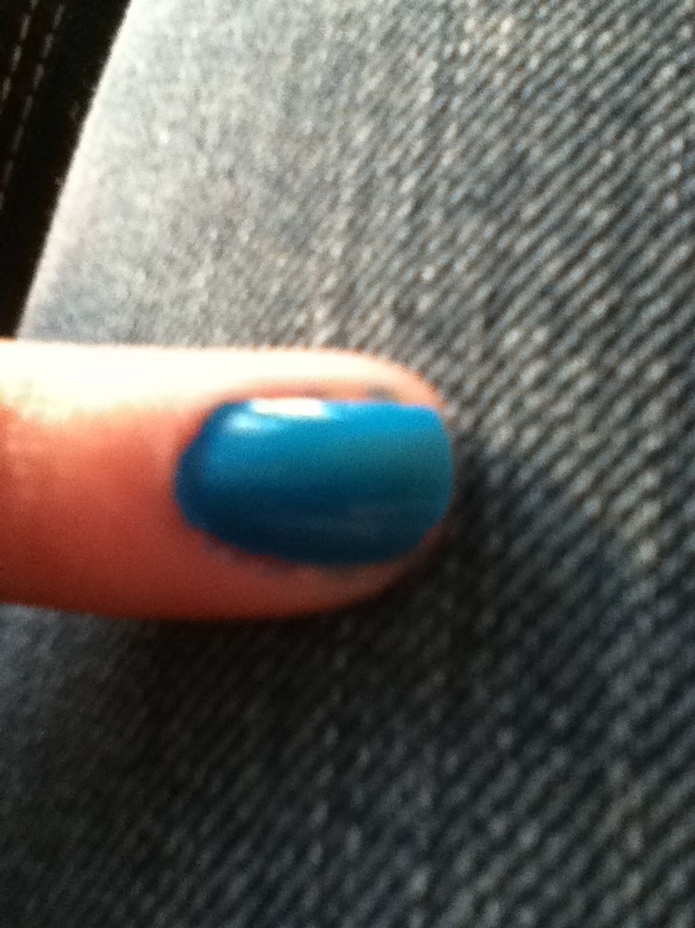 Pull forward then paint the sides.