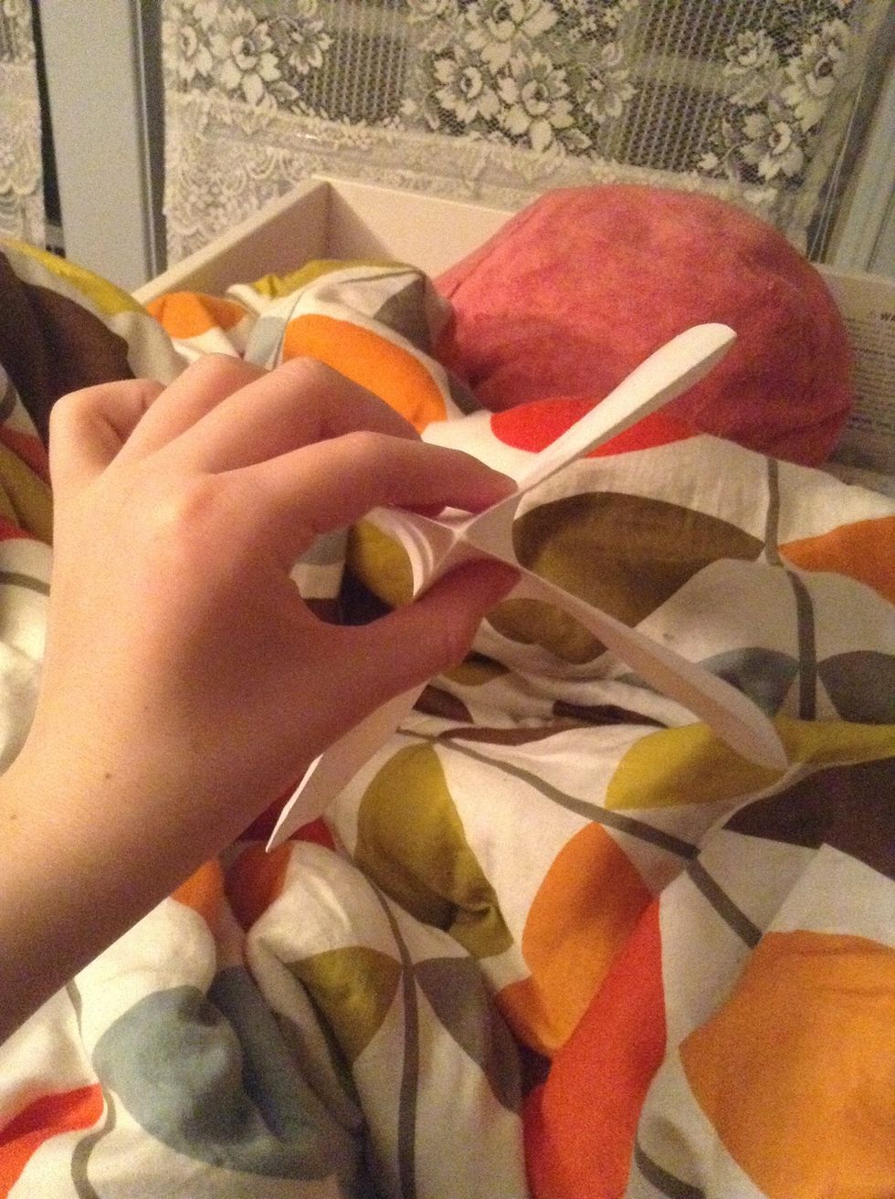 Pull in the mills ones so it has kinda an x shape