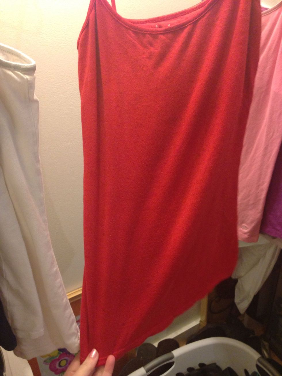 Pull it down by the ends too!