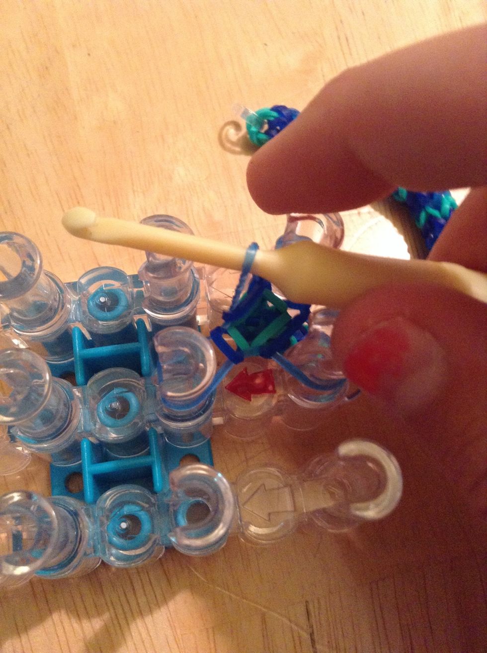 Pull it off of the peg