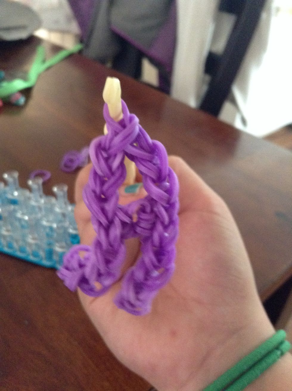 Pull it off the loom.