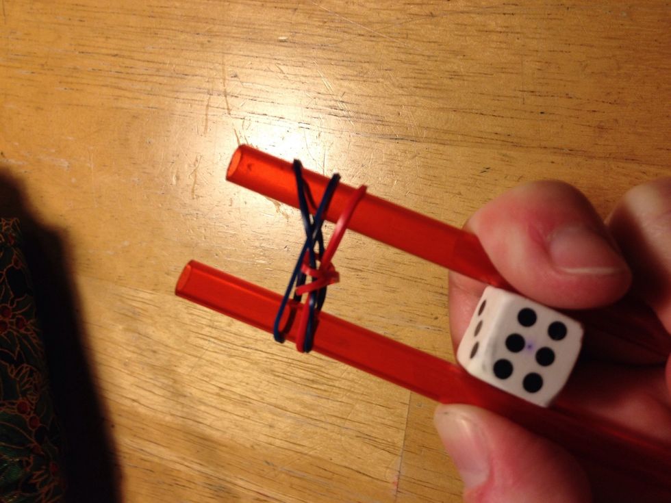 Pull over top two bands.