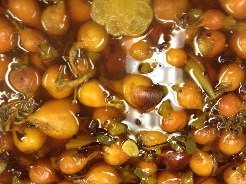 Pull the beets from the oven and they should look like this.