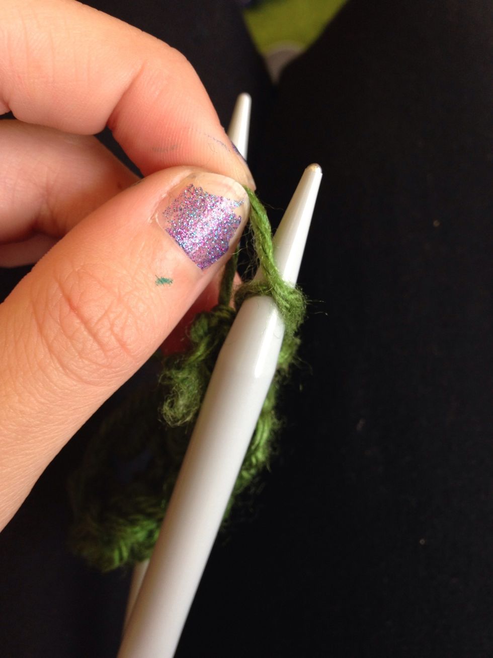 Pull the bottom over the top