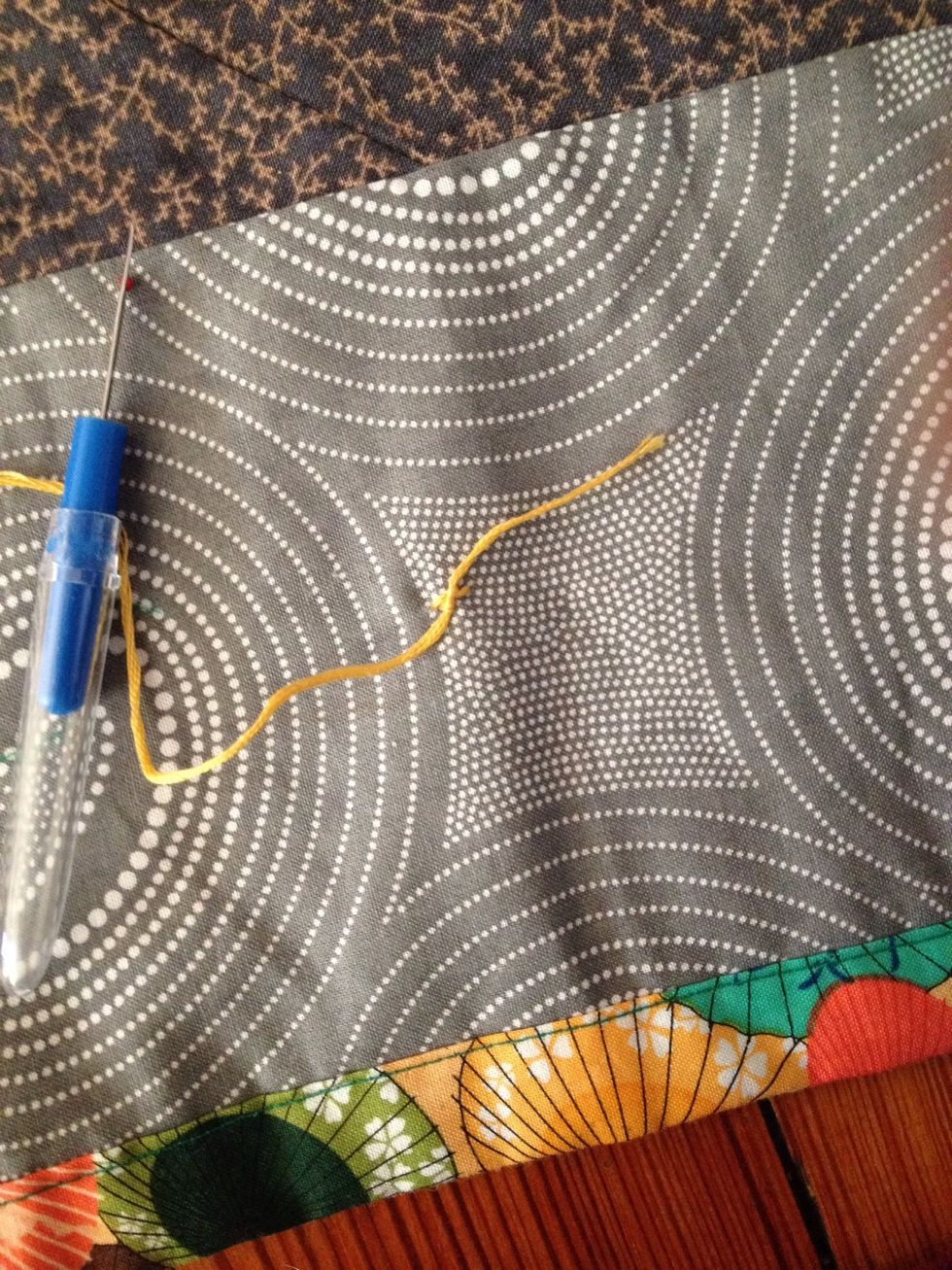 Pull tight to secure.