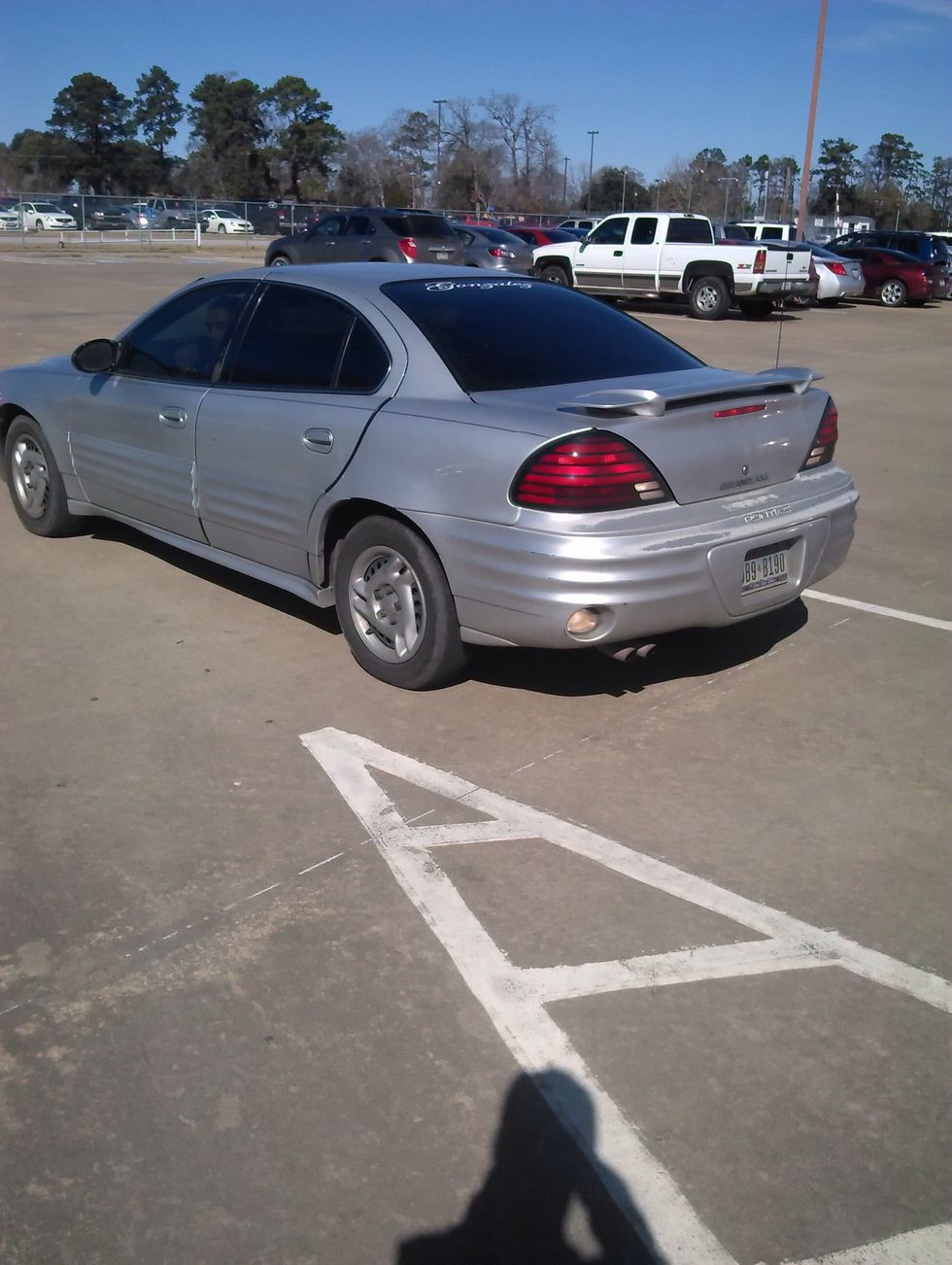 Pull up forward from where you want to park.