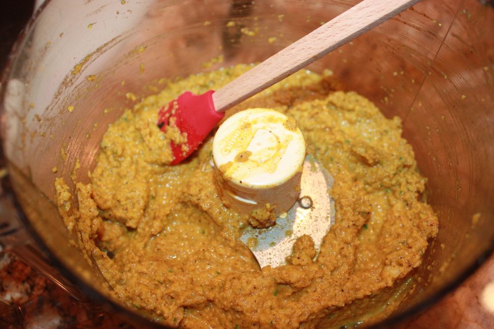 Pulse until you achieve a paste and set aside for later