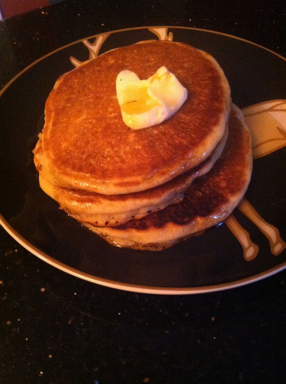 Pumpkin Coconut Milk Pancakes