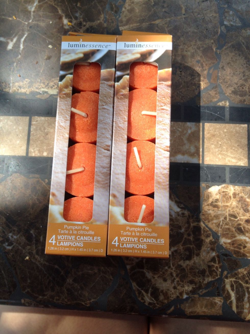 Pumpkin Pie candles