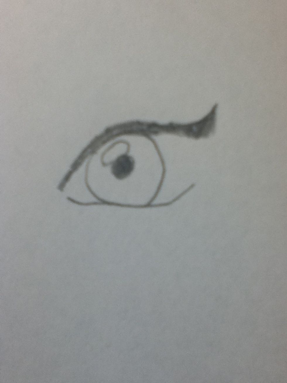 Pupil and reflection