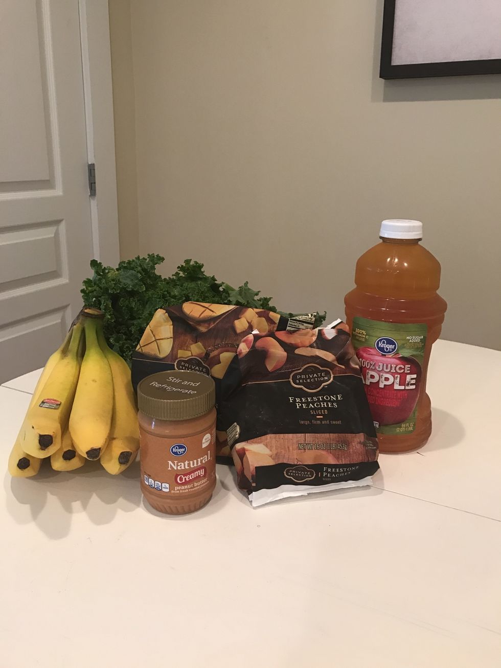 Purchase all of the ingredients for your smoothie