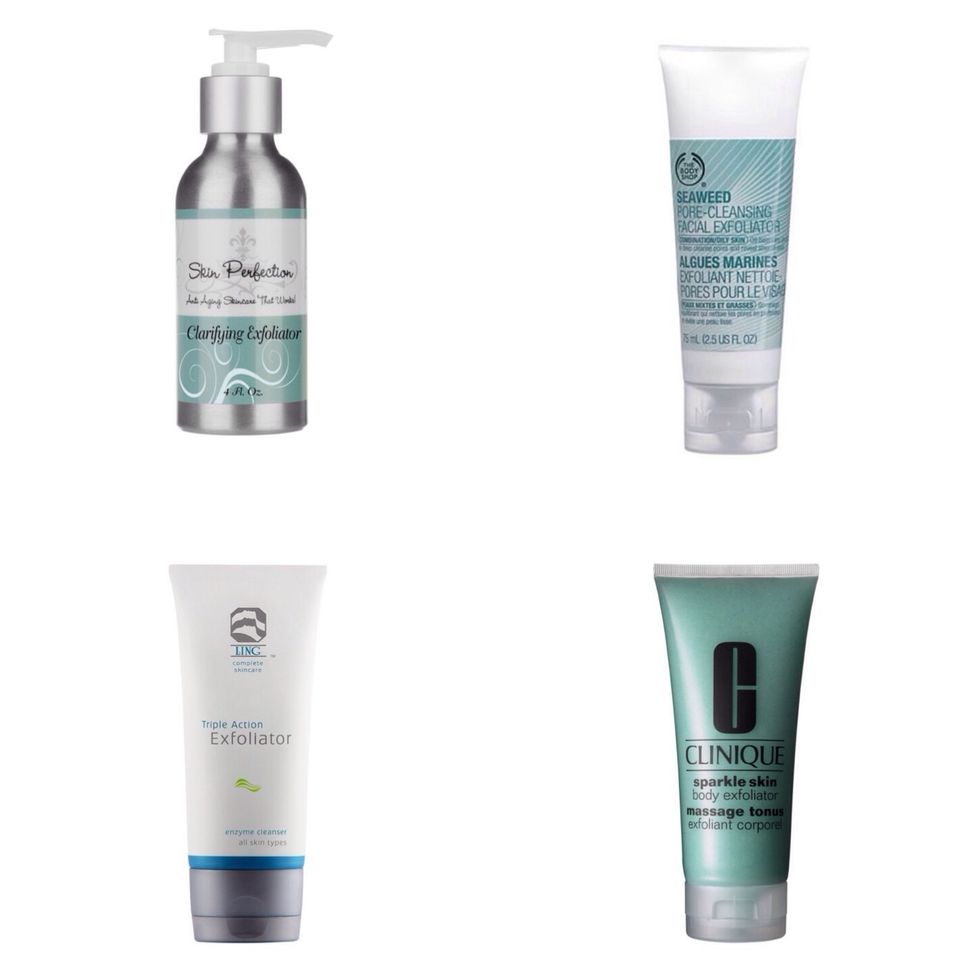 Purchase an exfoliator, and then save some money, cause you'll never want to stop using this tip.\ud83d\ude0f\ud83d\ude09 These work to clear your skin, get rid of dry skin, and smooth over imperfections. Perfect right!?