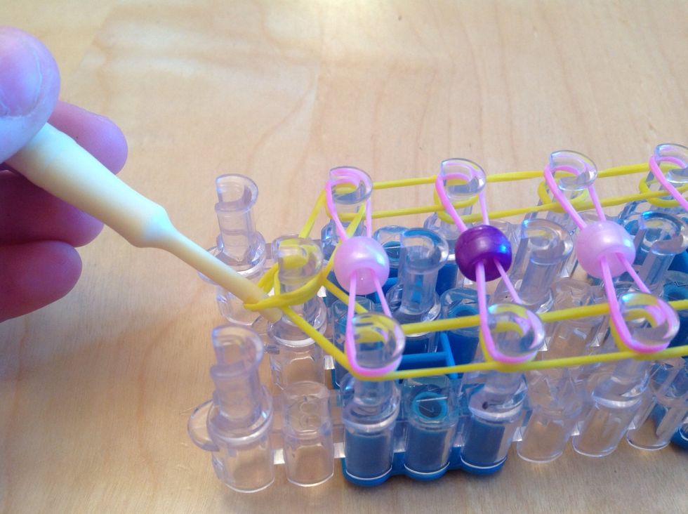 Push back the cap band