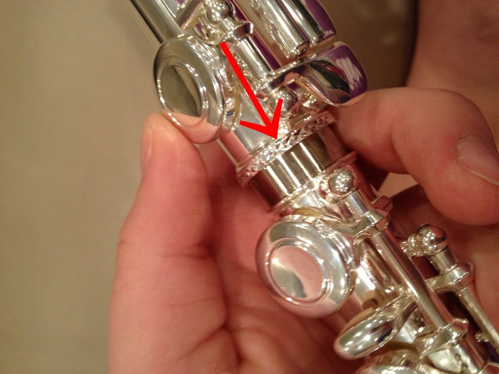 Push down gently.. Hope it's helpful!!!!!!! :)