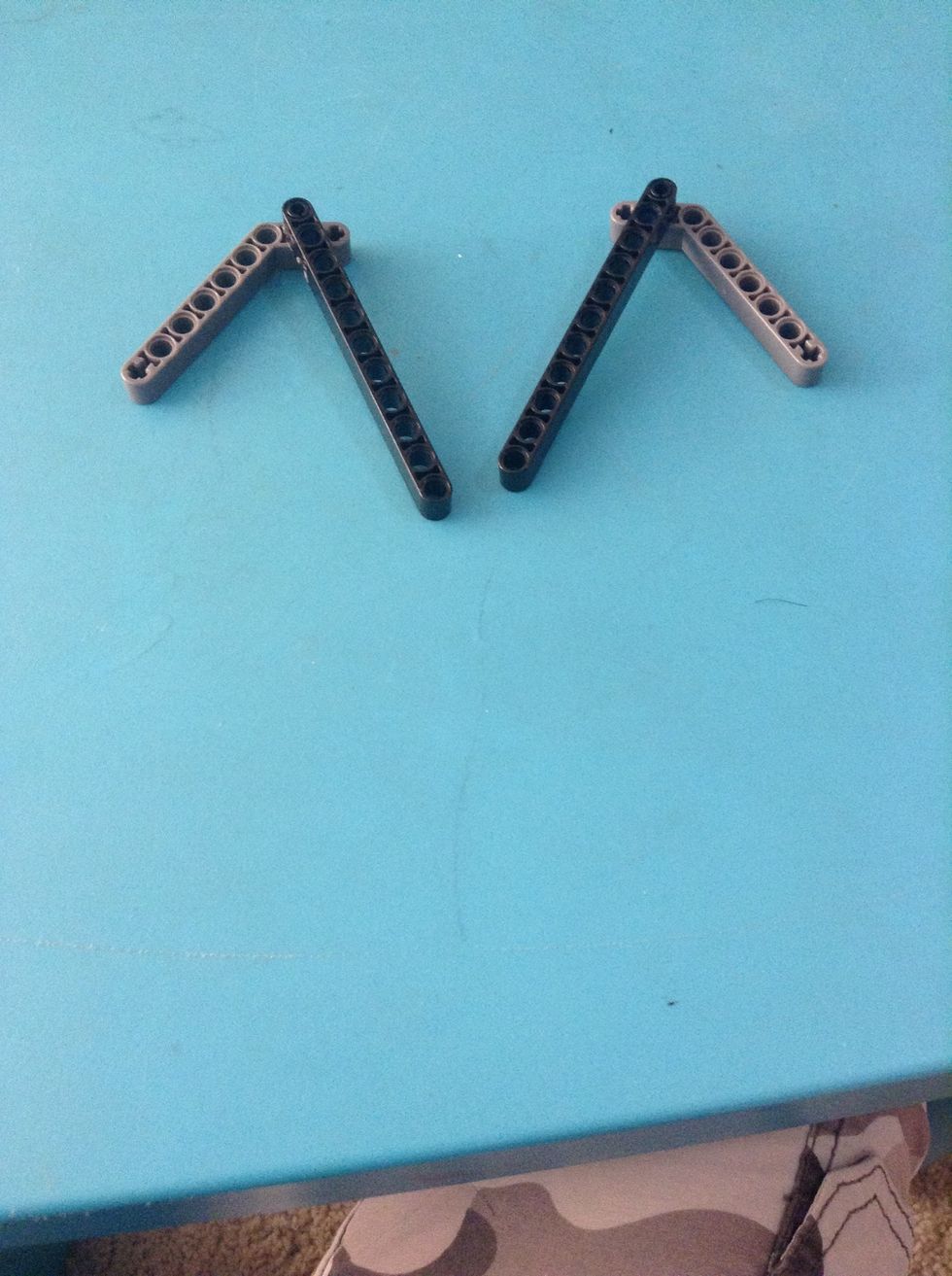 Push in the long sticks
