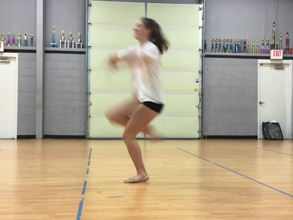 Push off the ground.