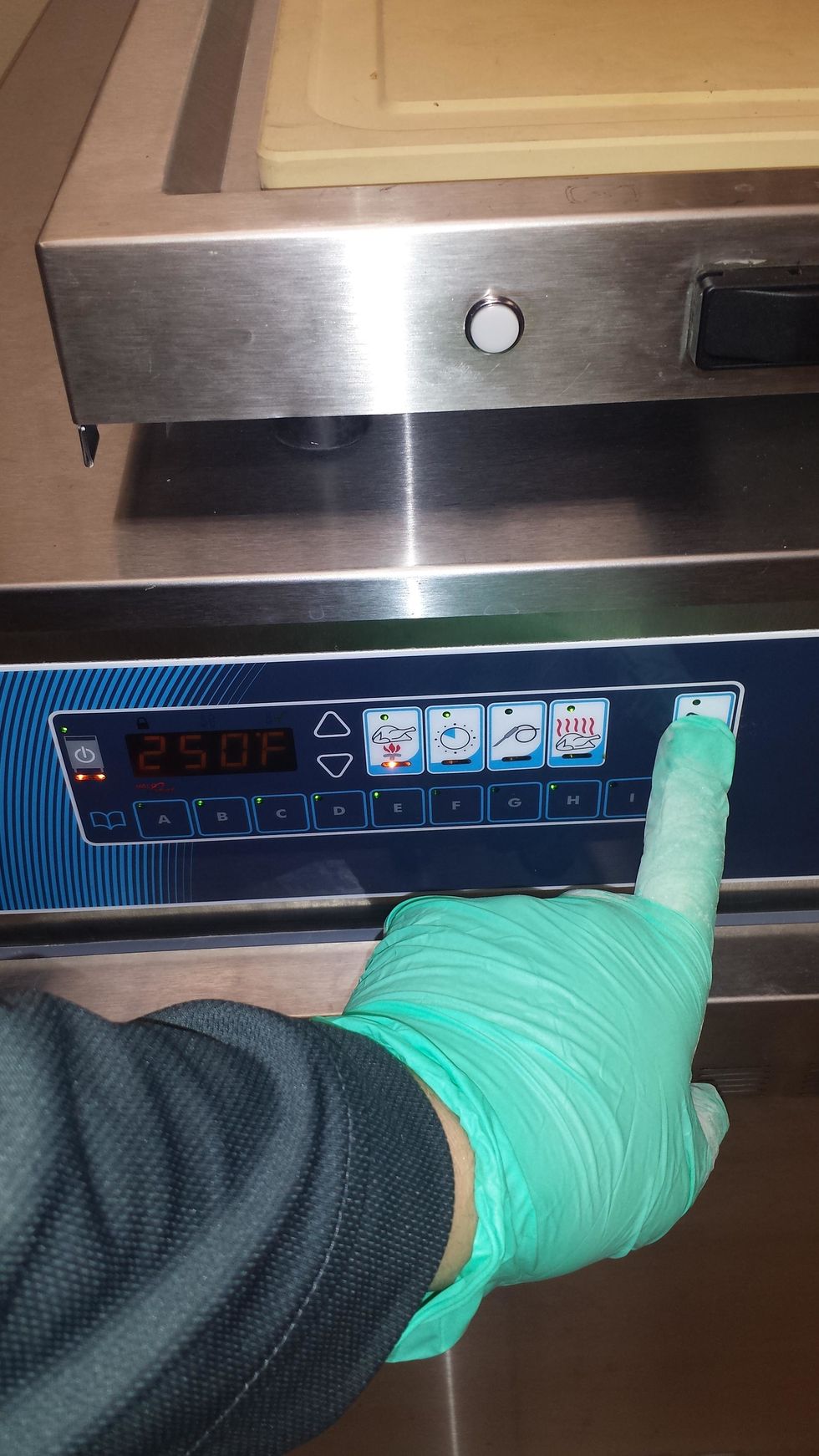 Push play. It will take about an hour for the reaction to take place and increase the alkalinity of the soda.