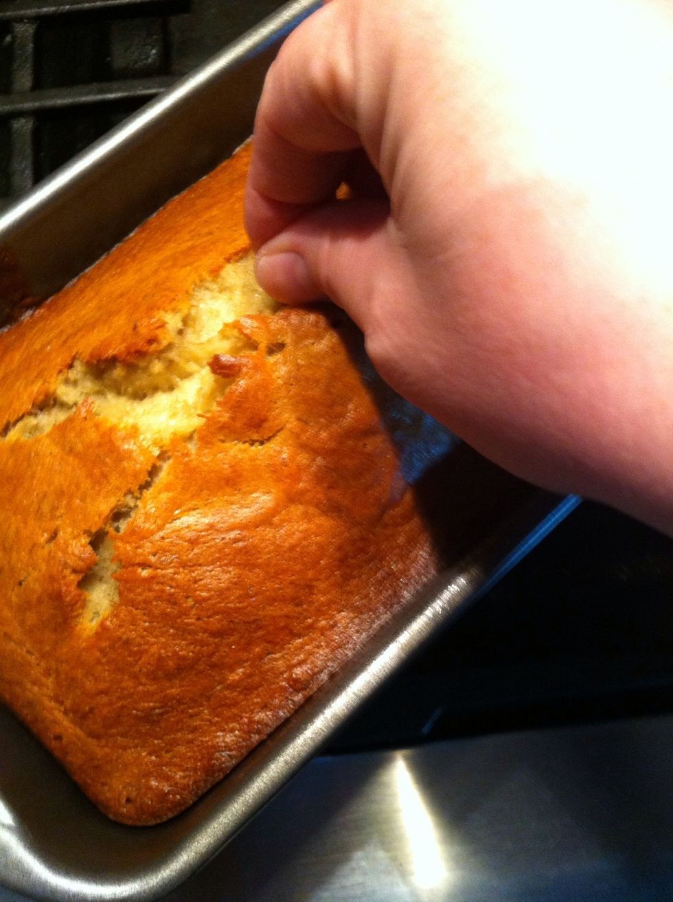 Push toothpick all the way in..