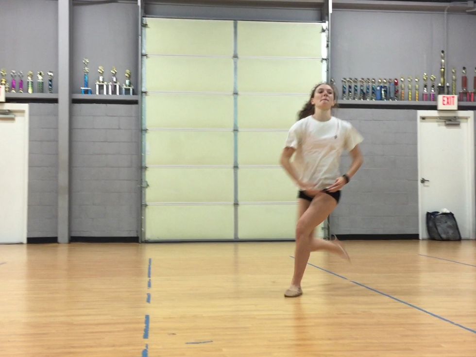 Push yourself off the ground.