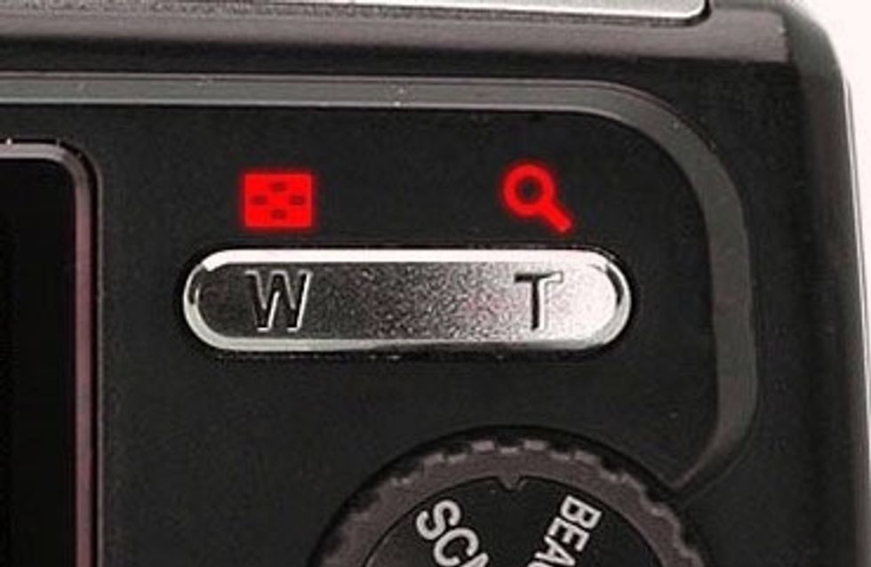 Push zoom lever