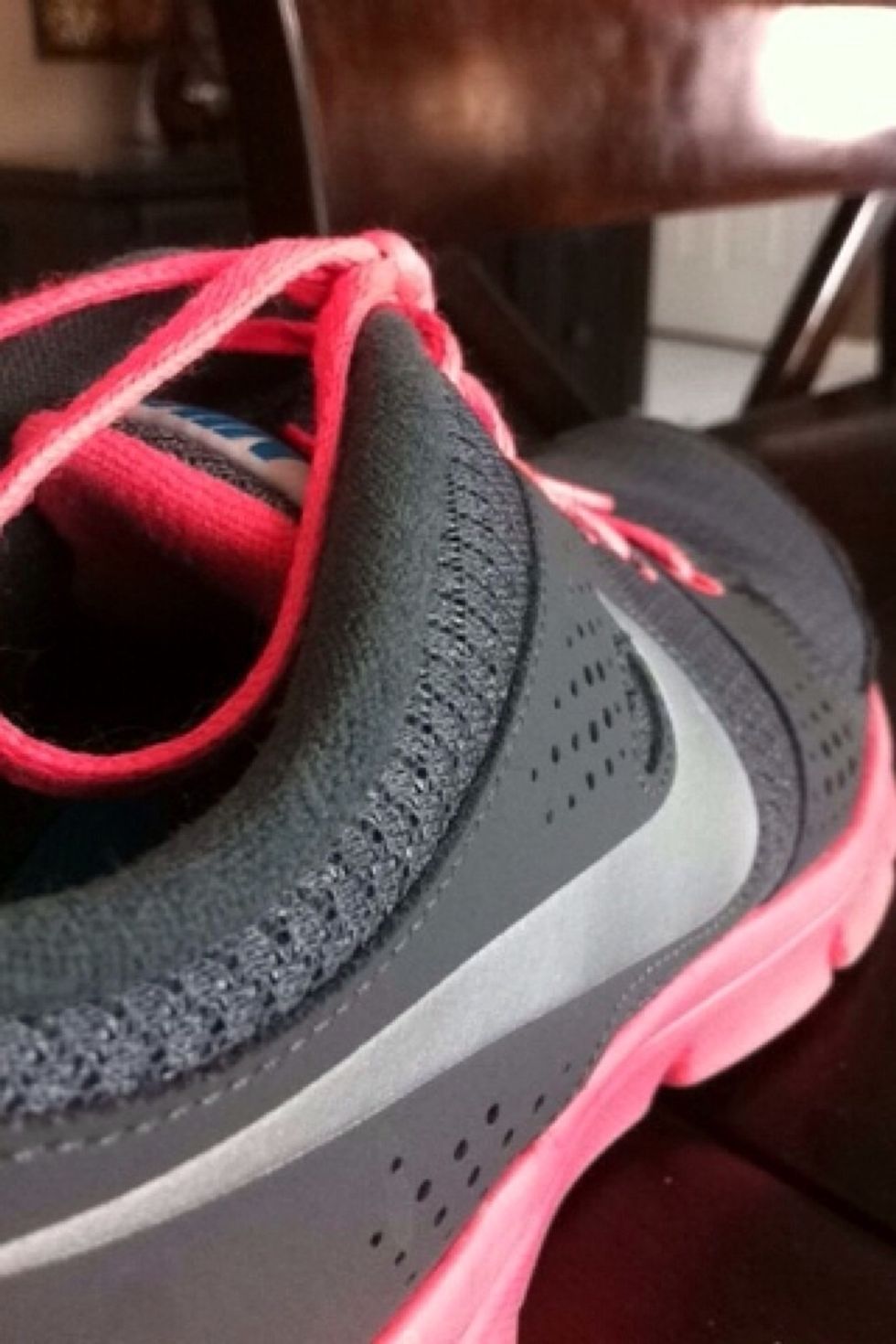 Pushing through the final steps shows no sign of backing down, but only finishing BEYOND the finish line. Every step counts- it's a step closer to reaching your dreams.