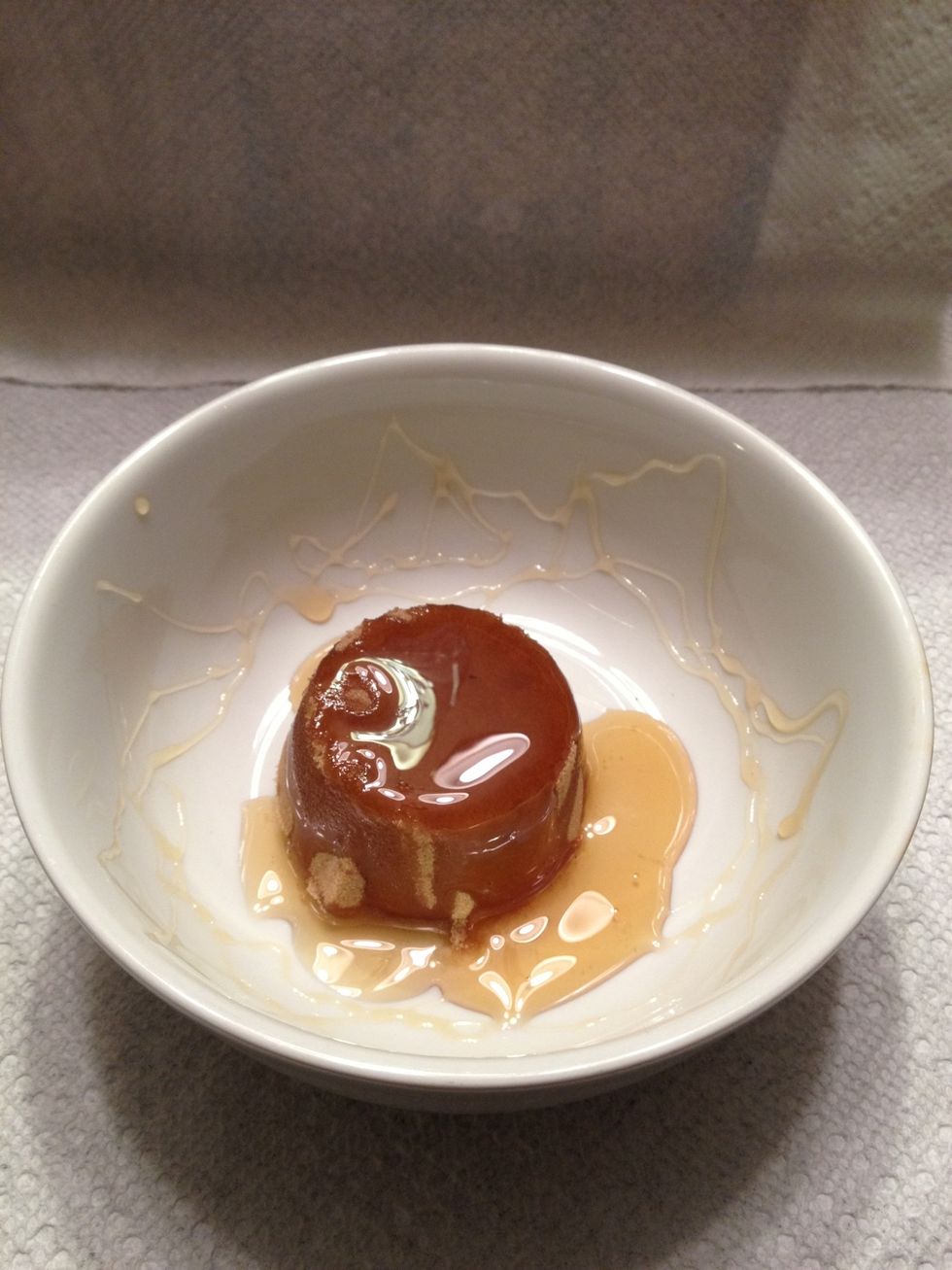 Put 1/4 Cup Brown Sugar and 2 Tablespoon of Honey in a bowl. *Note- you may need to add more Honey to get the right thickness when you're stirring.