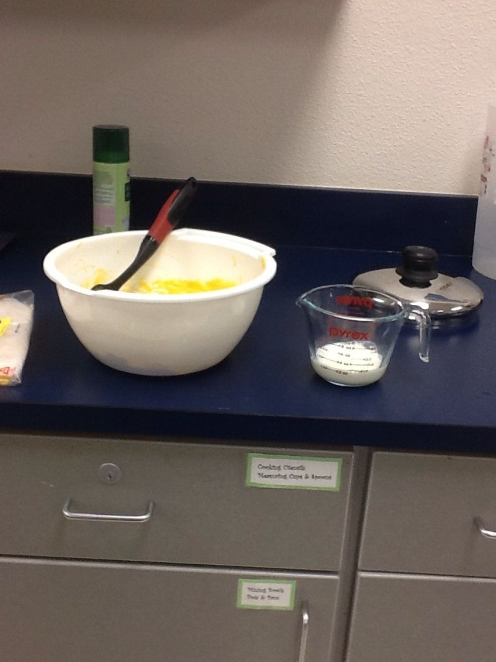 Put 1/4 cup of milk in Mac n cheese