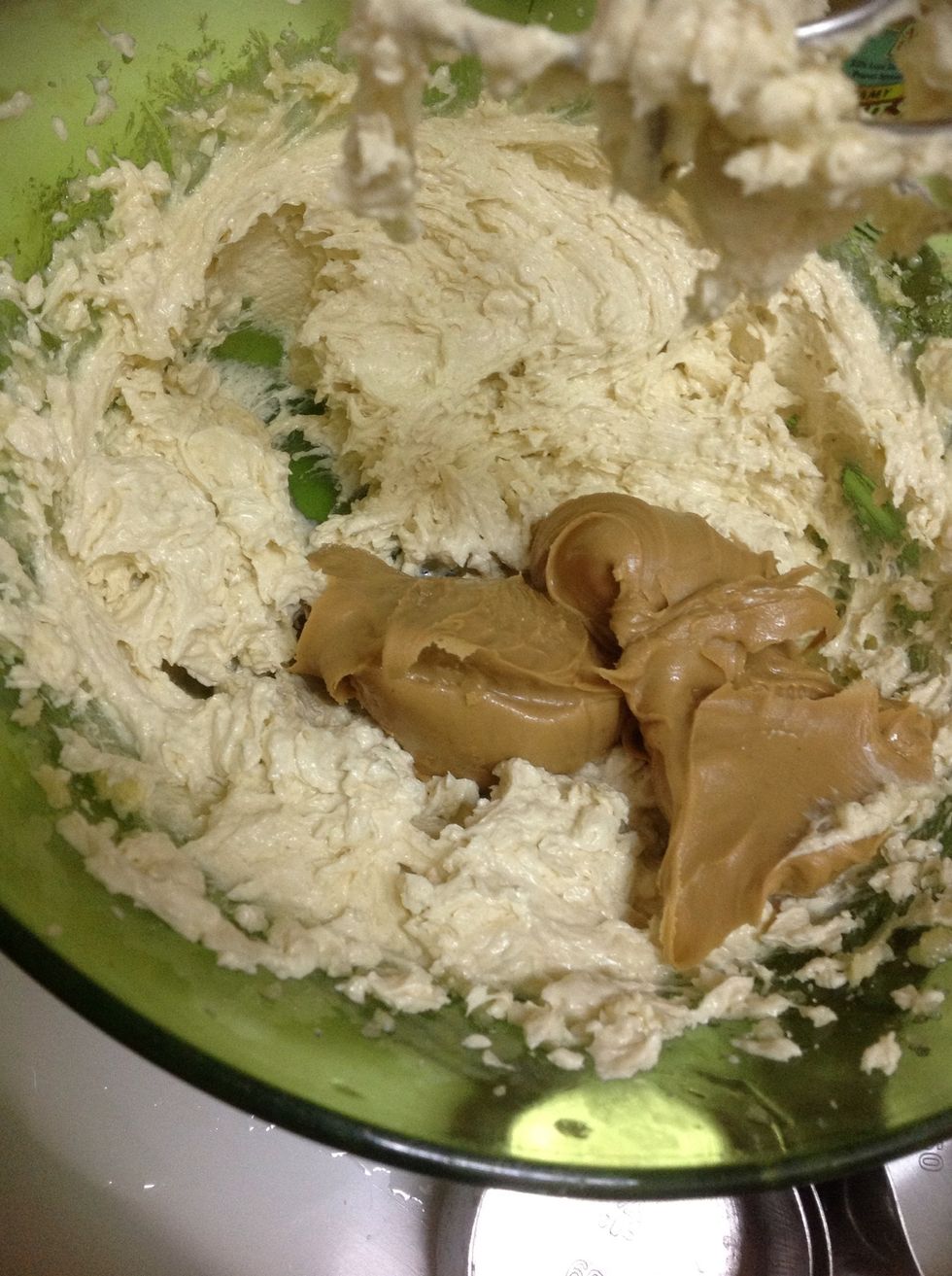 Put 3 big table spoon of  Peanut butter