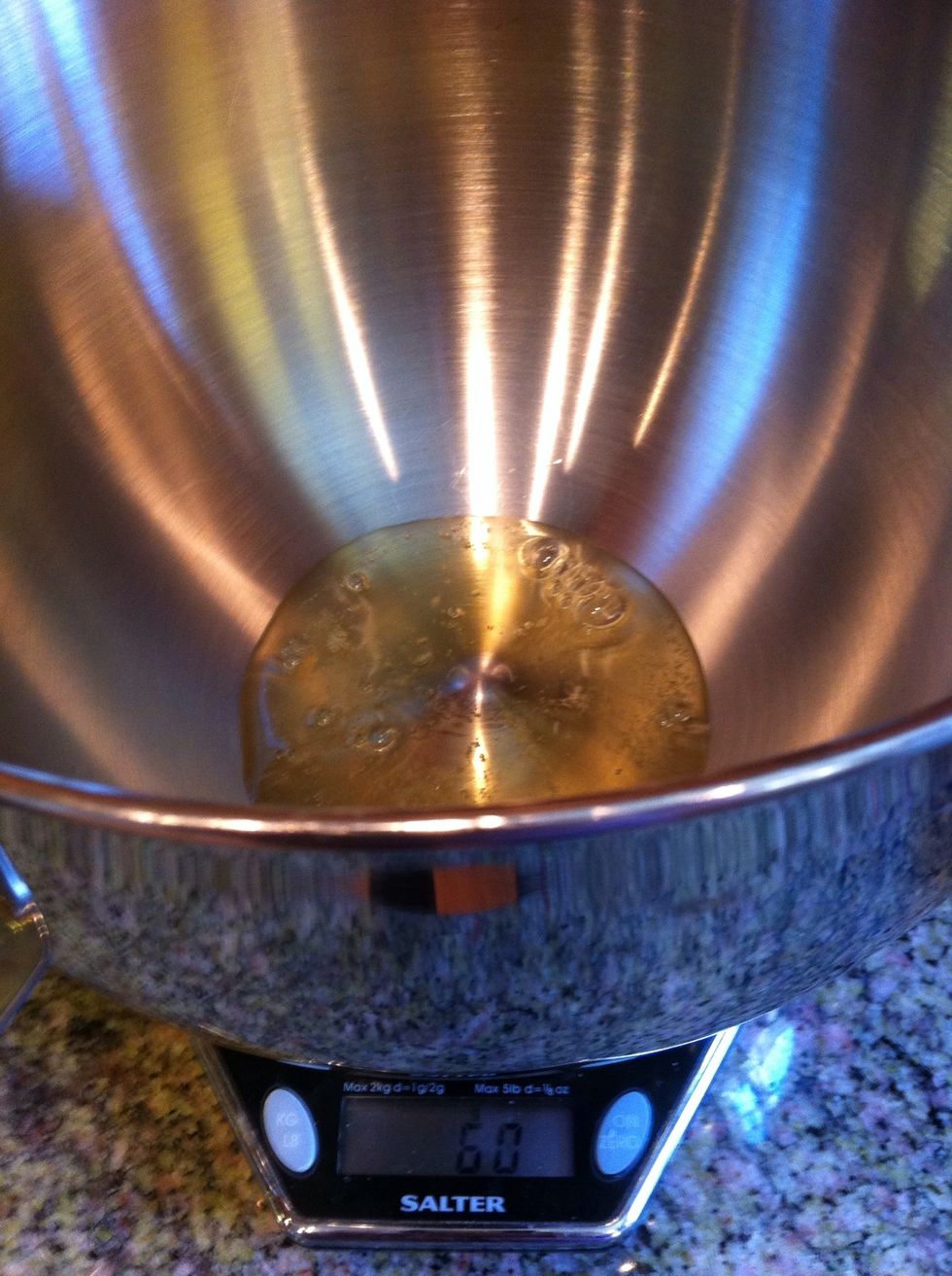 Put 60g of the egg whites in the bowl of a stand mixer