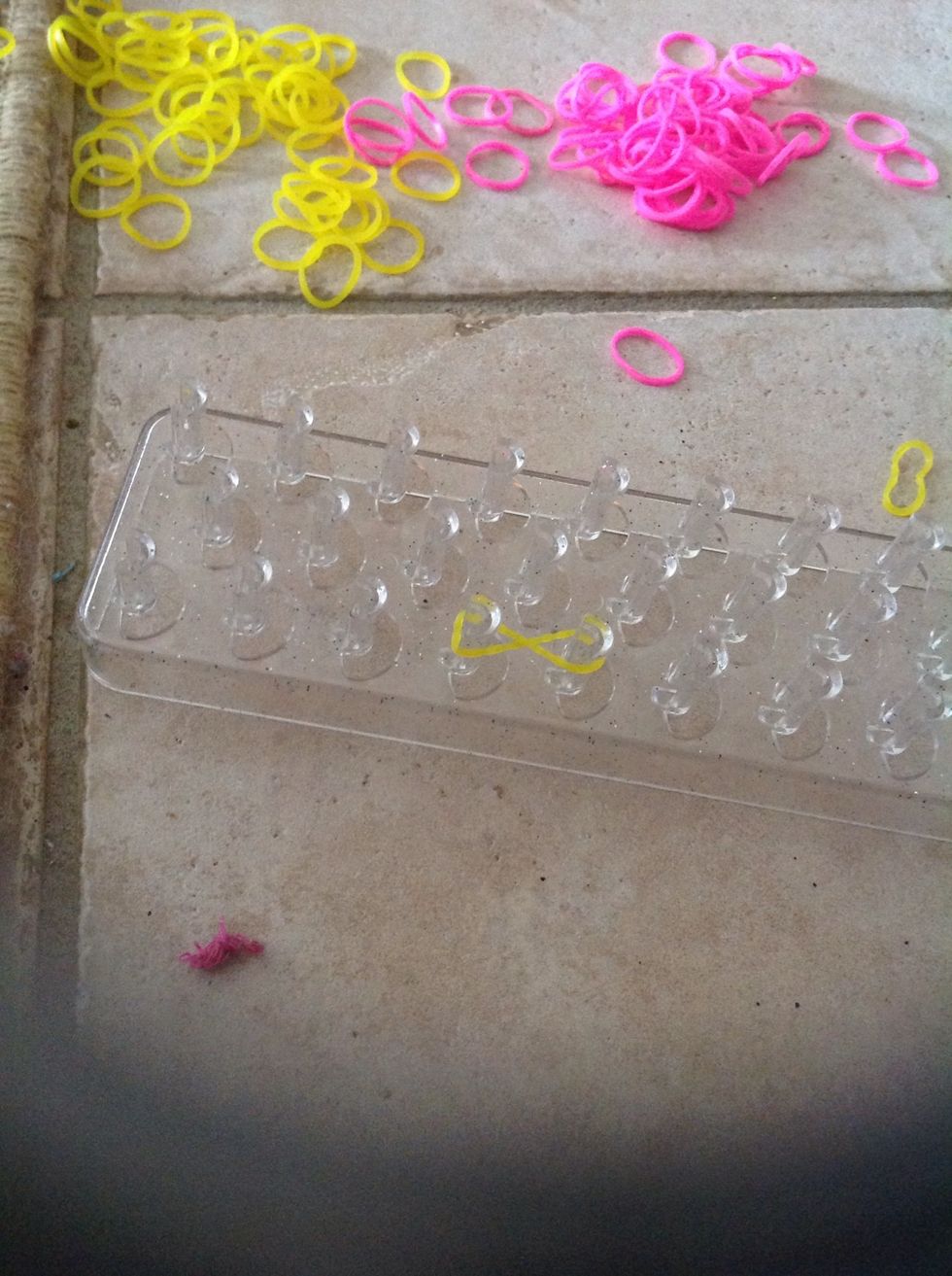 Put a band on, make sure it's twisted!