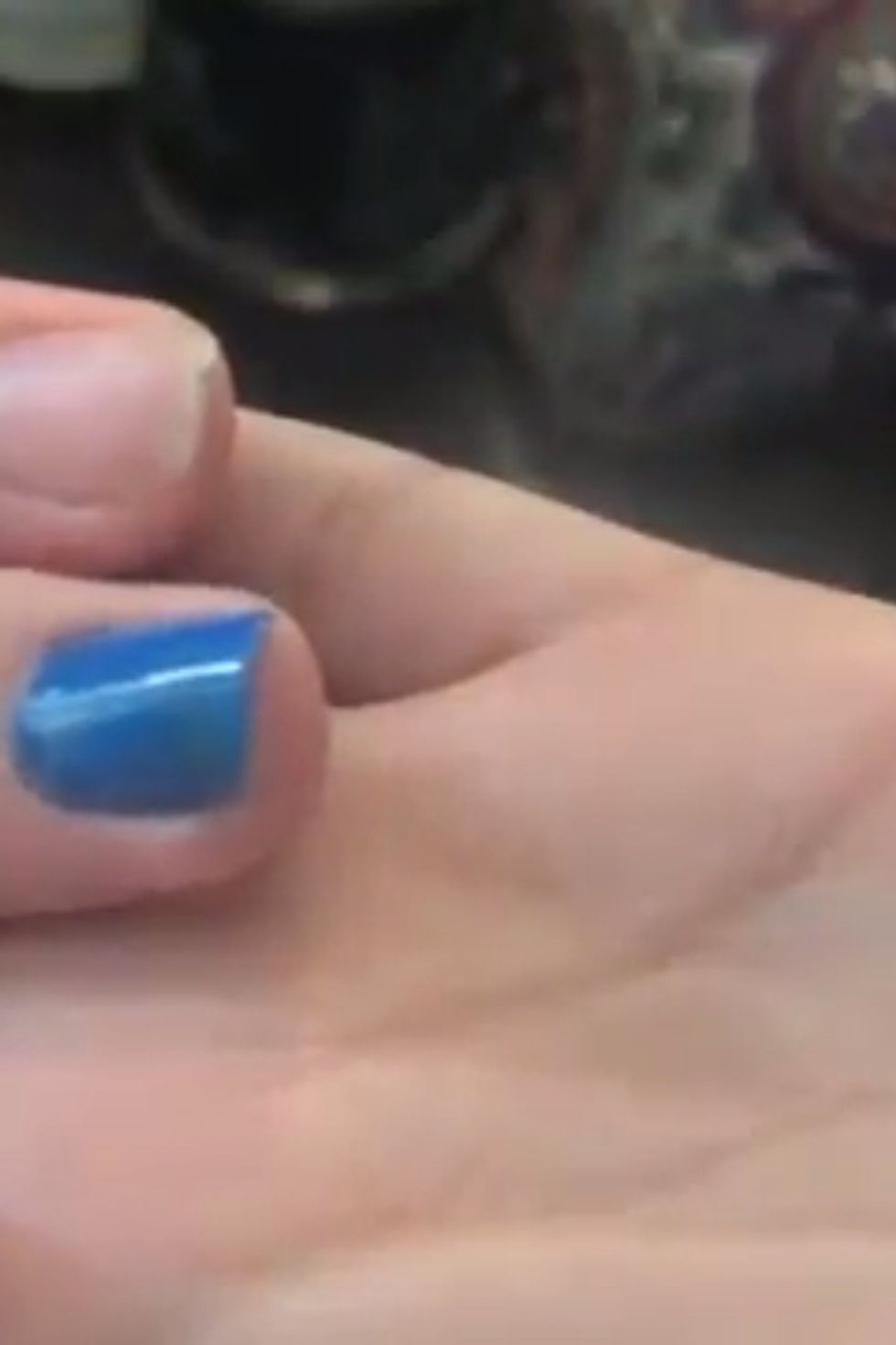 Put a blue base coat ..