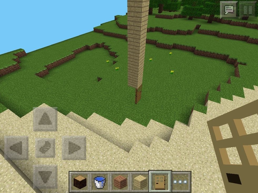 Put a door underneath