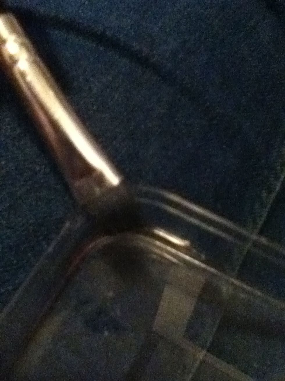 Put a few drops in the dish and dip in the brush