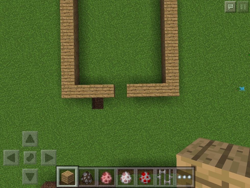 put a hole in the center